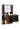 JulietHome Black Wood – Schwarze Kommode mit Spiegel im Schlafzimmer